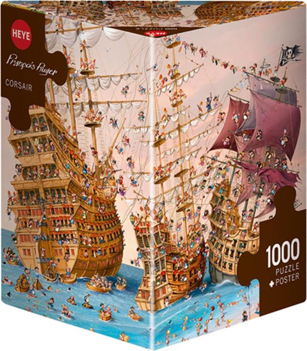 Produktbild Heye Corsair Triangular (1000 Teile)