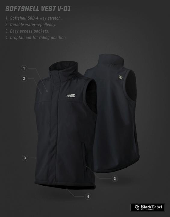 Produktbild Loose Riders Softshell Vest (S)