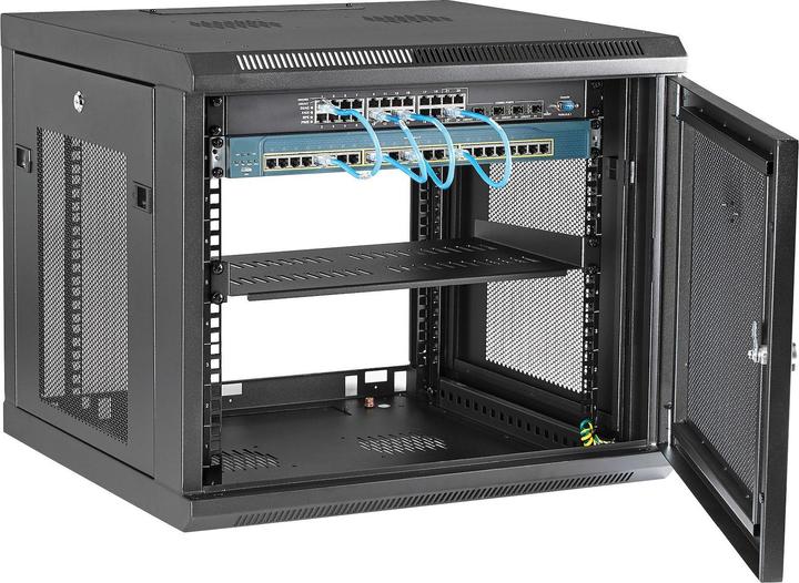 Actual product image StarTech 9U Wall-Mount Rack (9 RU, 19 inch rack)