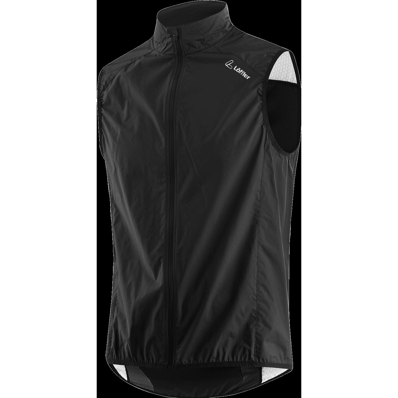 Löffler, Herren, Weste, Bike Vest Comfort Fit WPM Pocket, Schwarz, (62)