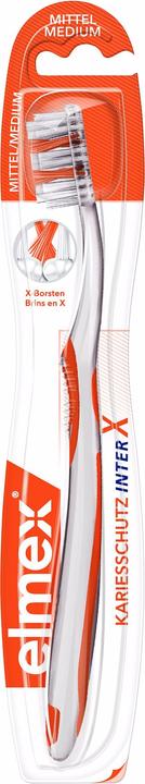 Immagine prodotto Elmex InterX Spazzolino Medio (Medio, 1 x)
