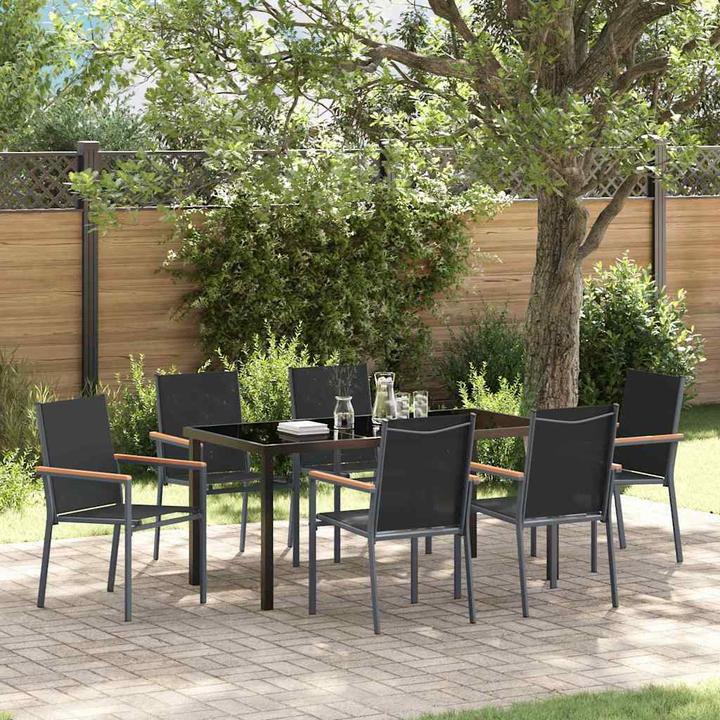Produktbild vidaXL Garten Essgruppe (80 x 80 x 73 cm)