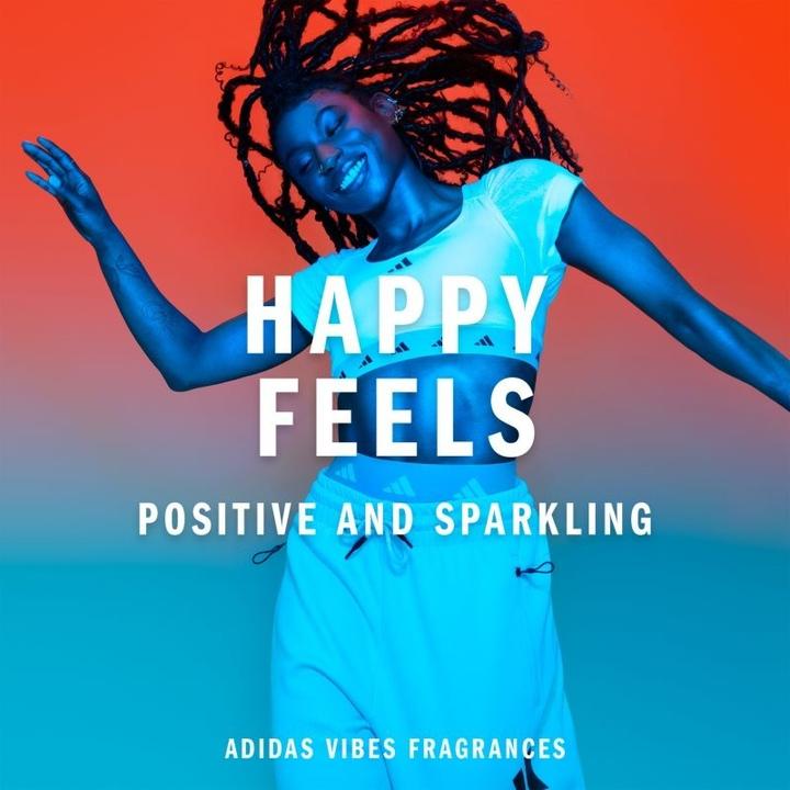 Actual product image adidas Vibes Happy Feels (Eau de parfum, 30 ml)