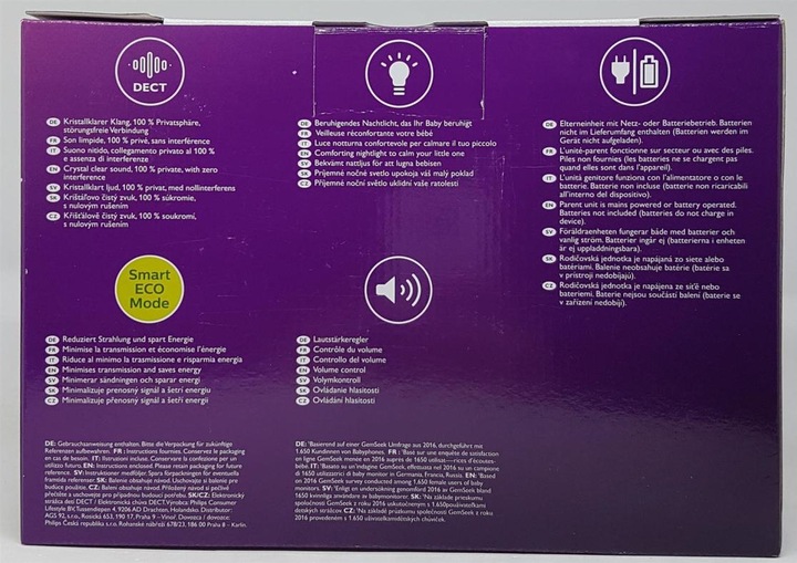 Actual product image Philips Avent Audio (Baby Monitor Audio, 330 m)