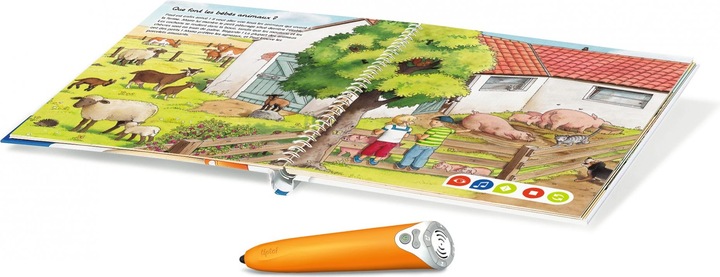Produktbild tiptoi Coffret complet lecteur interactif + Livre Imagier A la ferme (Französisch)