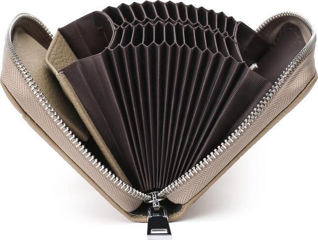 Produktbild Only-Bags.Store Portemonnaie aus Leder mit Kreditkartenschutz, Portemonnaie mit Reissverschluss, Portemonnaie im