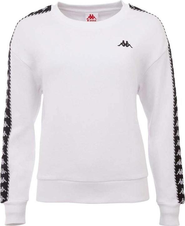 Immagine prodotto Kappa Felpa da donna Ilary bianca 309068 11-0601 XL (XL)