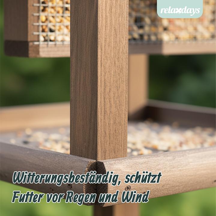 Produktbild Relaxdays Vogelfutterhaus