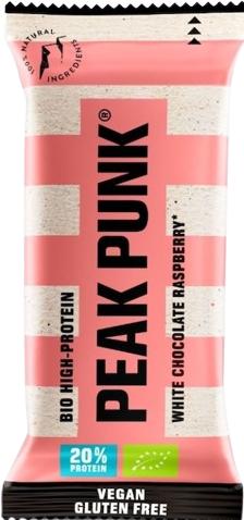 Produktbild Peak Punk Bio High Protein (White Chocolate Raspberry, 1 Stk., 55 g)