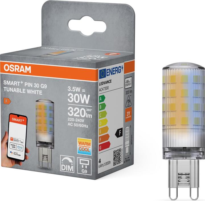 Produktbild Osram Smart+ Wifi Pin G9 (G9, 320 lm, 1x)