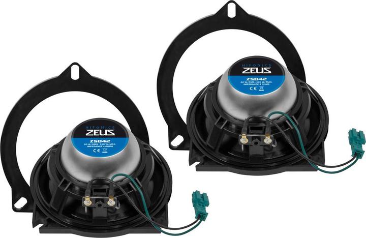 Immagine prodotto Hifonics ZSB42 altoparlante da incasso a 2 vie 120 W Contenuto: 1 pezzo. (120 W)