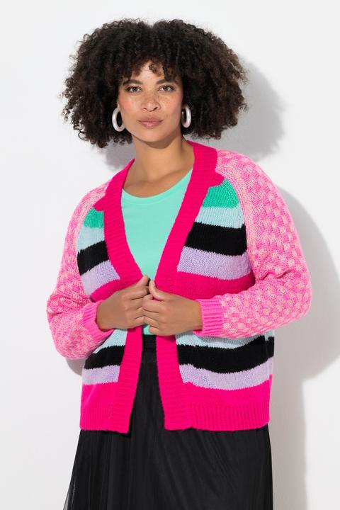 Produktbild Angel of Style Strickjacke, Straight Fit, Mustermix (60)