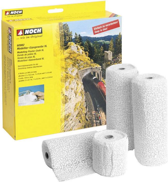 Actual product image Noch Plaster fabric 60982 plaster 4 pcs.
