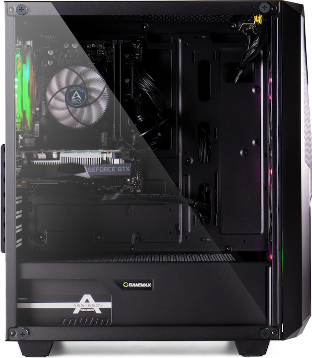 Produktbild Hyrican MegaDeal Gaming-PC Striker SET2487 7374 + MSI PRO MP273ADE + Maus, Tastatur & Headset (AMD Ryzen 7 5700X, 32 GB, 1000 GB, GeForce RTX 4060)