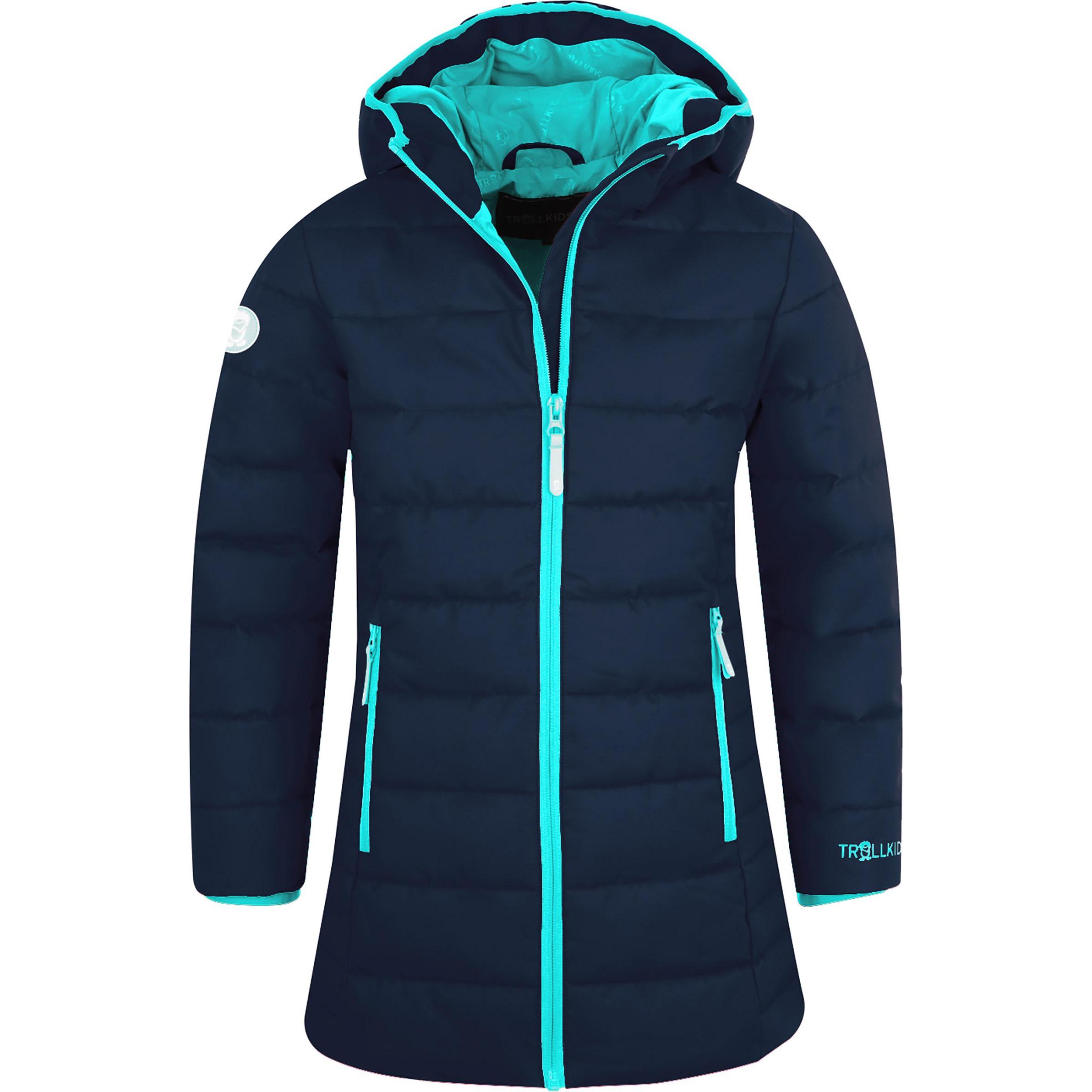 Trollkids, Unisex, Jacke, Girls Stavanger (104), Blau, 104
