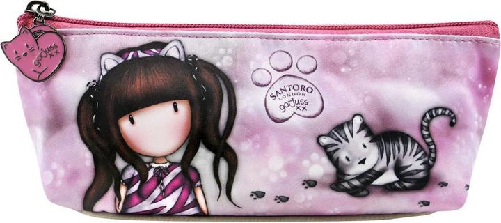 Actual product image Gorjuss Ruby case wild grey (22.3 x 8.8 x 5.7 cm)