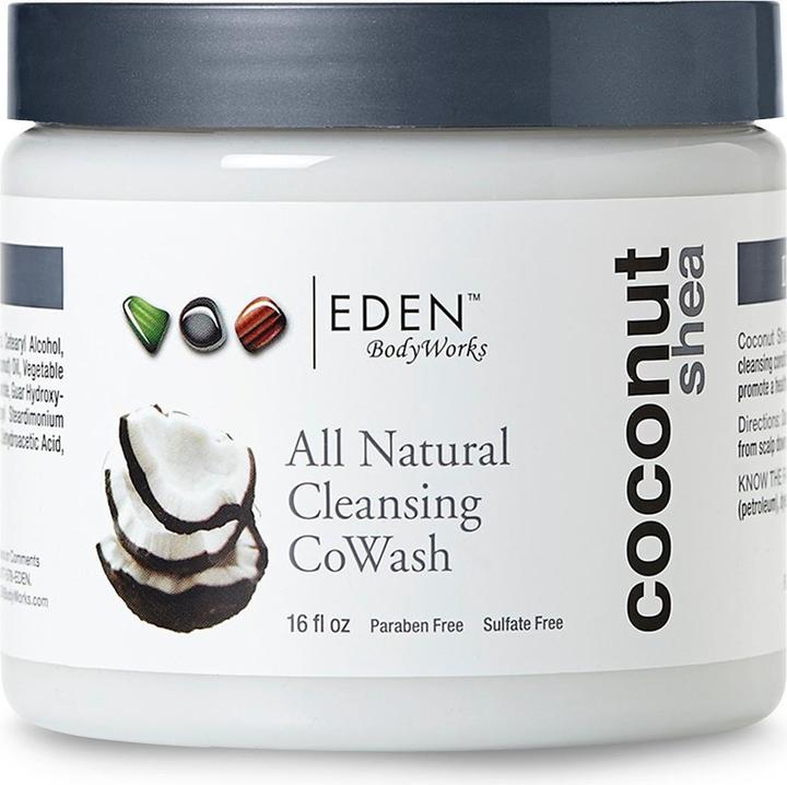 Actual product image Eden Coconut Shea Cleansing Co-Wash 443g (473 ml, Liquid shampoo)