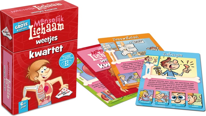 Produktbild Identity games Menselijk Lichaam Kwartet (Niederländisch)