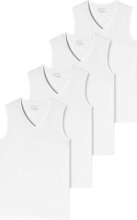 Immagine prodotto Schiesser 4-pack - 95/5 - Canotta in cotone biologico / maglietta con scollo a V (XXL)
