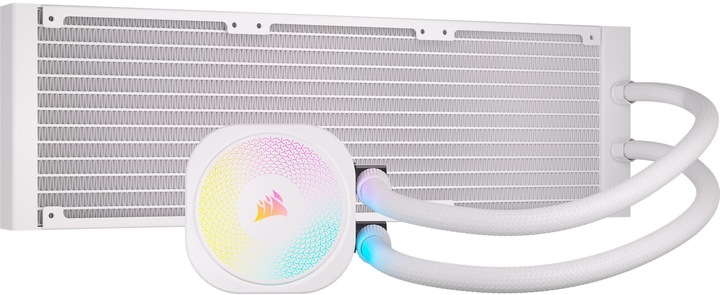 Image du produit Corsair iCUE LINK TITAN 360 RX RGB White AIO, 360mm Radiator, Liquid CPU Cooler