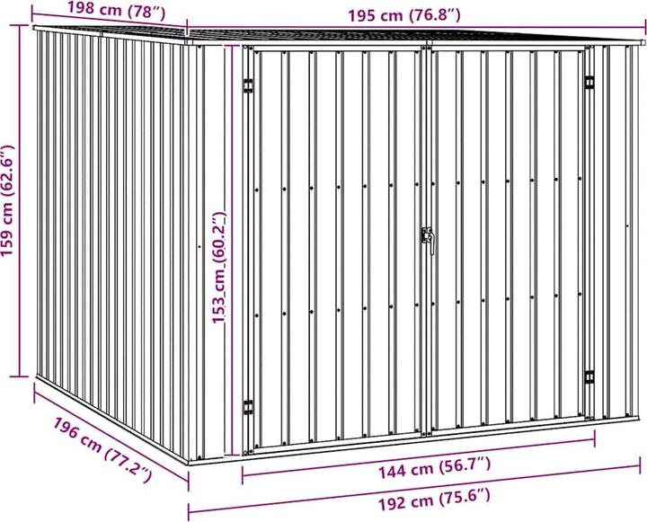 Image du produit vidaXL Gerätehaus