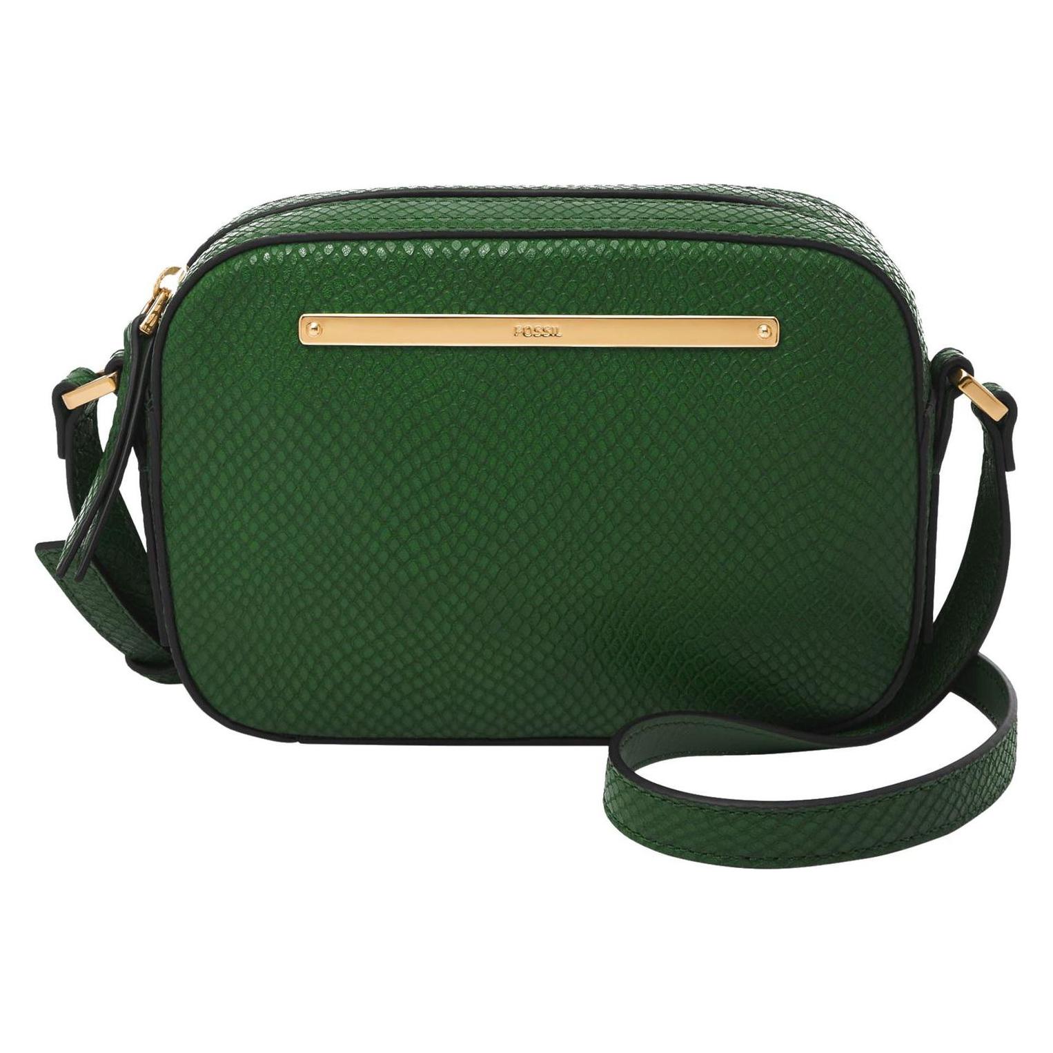 Fossil, Damen, Handtasche, Liza Camera Bag, Grün