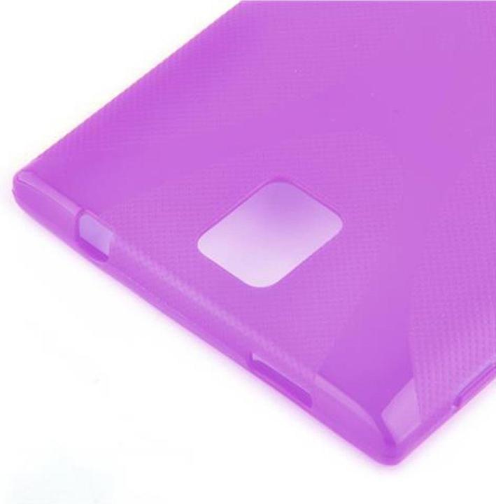 Actual product image Cadorabo TPU X-Line Cover (Blackberry Q30)