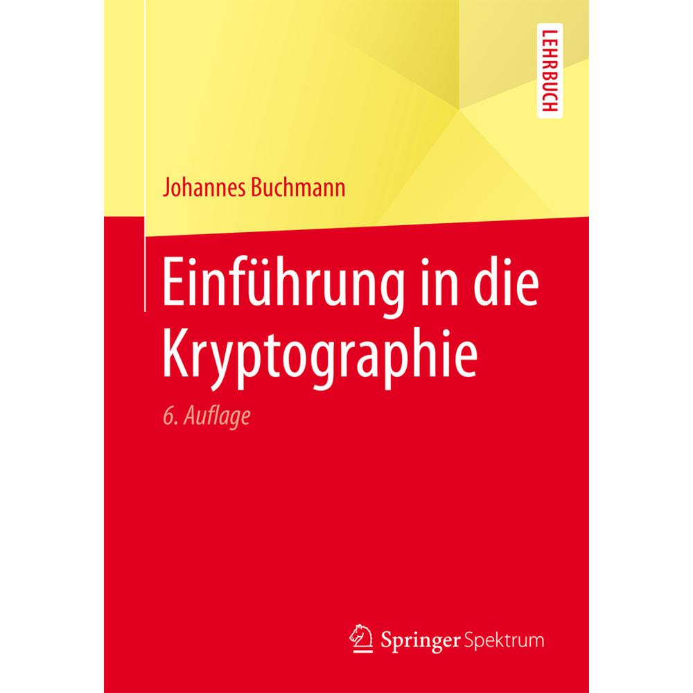 Einführung in die Kryptographie, Schulbücher von Johannes Buchmann