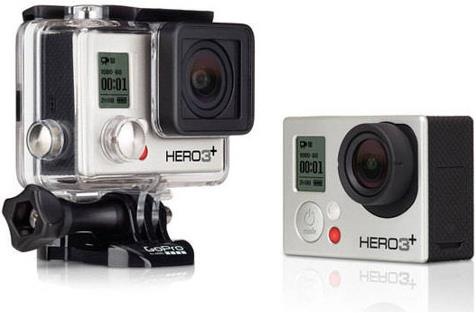 Actual product image GoPro Hero 3+ Silver Edition (60p, Wi-Fi)