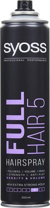 Produktbild Syoss Hair Spray) Full Hair 5 (Hair Spray) 300 Ml (300 ml)