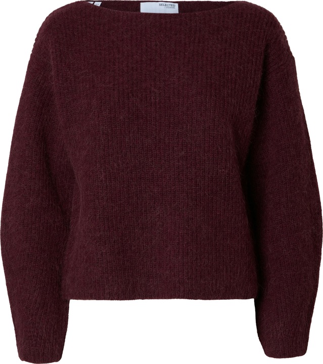 Selected Femme U-Boot-Ausschnitt Strickpullover (XL)