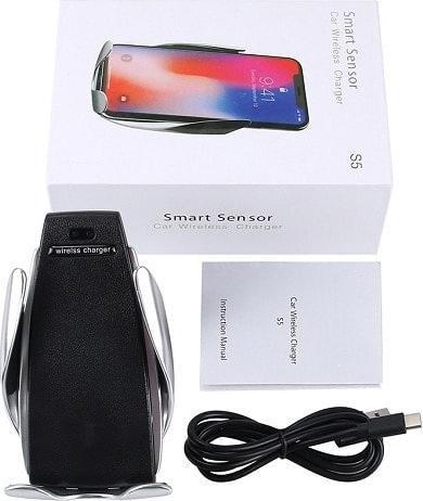Immagine prodotto PhoneLook Elegante portacellulare per l'auto Smart Sensor + Ricarica wireless con USB-C