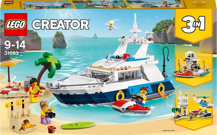 LEGO Abenteuer auf der Yacht (31083, LEGO Creator 3-in-1)