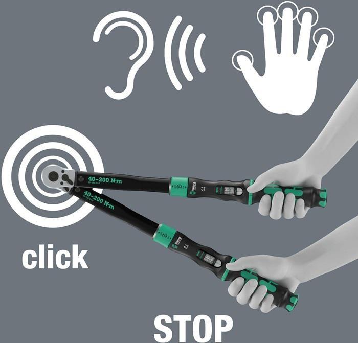 Image du produit Wera Click-Torque Lock C3 (1/2", 40 Nm, 200 Nm)