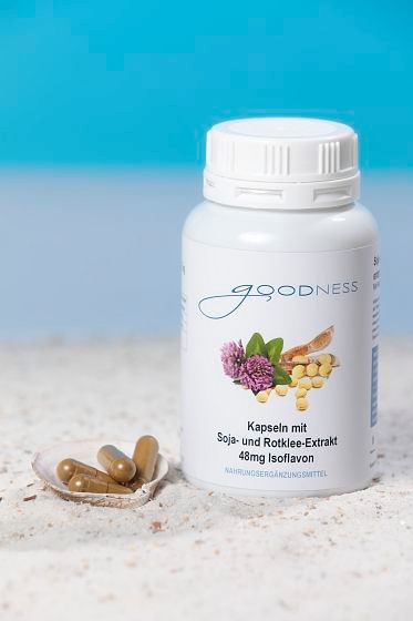 Produktbild Goodness Soja-Rotklee-Isaflavon Kaps (90 Stück, Kapseln, 75 g)