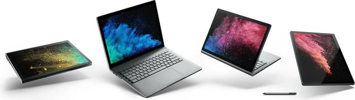 Actual product image Microsoft Surface Book 2 (13.50", 256 GB, 8 GB, DE, Intel Core i7-8650U)