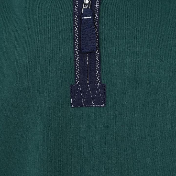 Actual product image Lazy Jacks Mens Quarter Zip Sweatshirt (S)