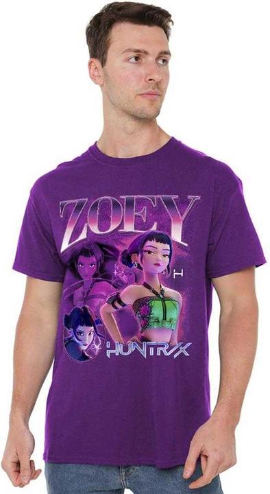 Image du produit K-Pop Demon Hunters - T-shirt motif Zoey style Style reproduction HUNTR/X - Adulte (M)