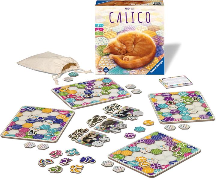 Actual product image Ravensburger Calico (German, 1 - 4 Players)