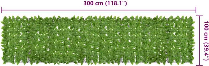 Actual product image vidaXL Balkonsichtschutz (100 cm)