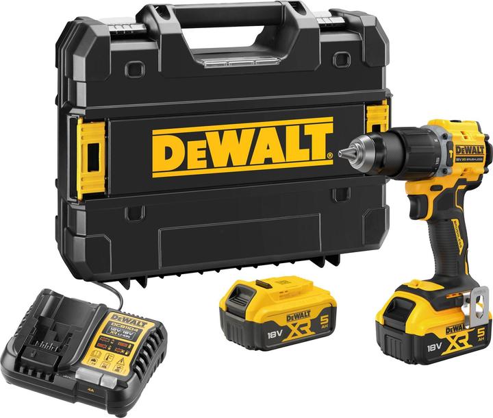 Produktbild DeWalt DCD799P2T-QW 2-Gang-Akku-Schlagbohrschrauber inkl. 2. Akku, inkl. Ladeg