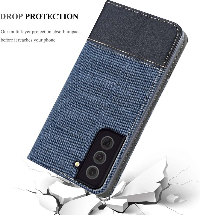 Actual product image Cadorabo Jeans Book Cover (Samsung Galaxy S22+)