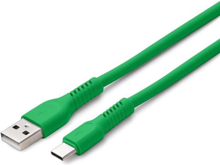 Actual product image Forever COLORUM cable USB-A - USB-C 1,8m 3A CK60-AC-04 xGreen (1.80 m, 60 W)