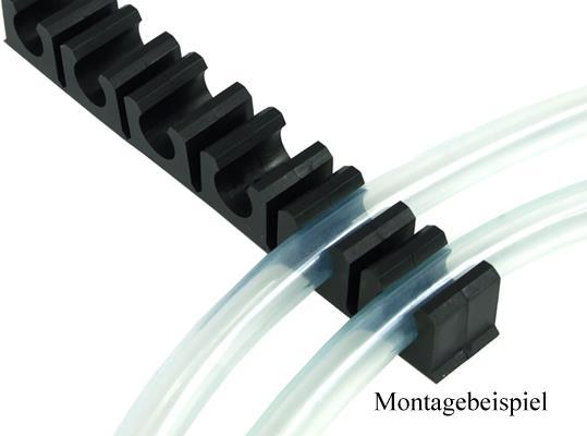 Produktbild Phobya Schlauchklemmleiste 10mm (8x1mm) 6-fach