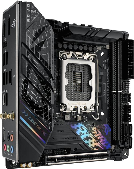 Produktbild ASUS ROG STRIX B760-I GAMING WIFI (LGA 1700, Intel B760, Mini-ITX)