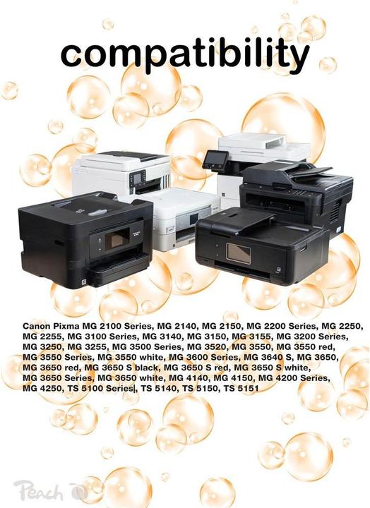 Produktbild Peach Pg-540xl, Cl-541 (BK, Color)