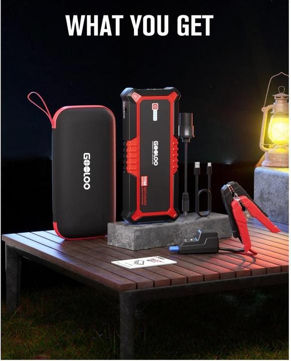 Immagine prodotto Gooloo Avviatore GP4000 (4000 A, 24000 mAh)
