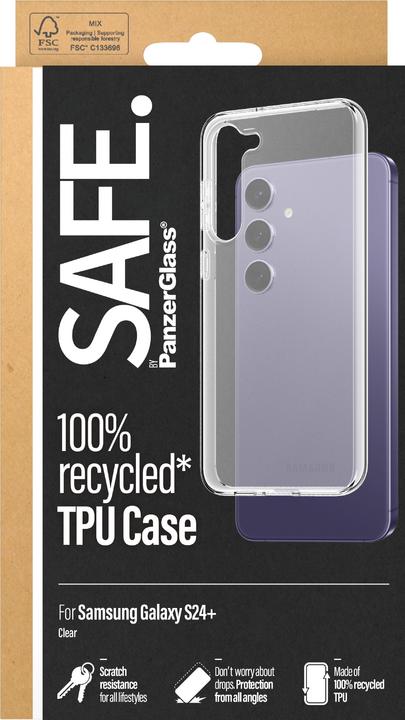 Produktbild Safe Clear TPU Case (Samsung Galaxy S24+)