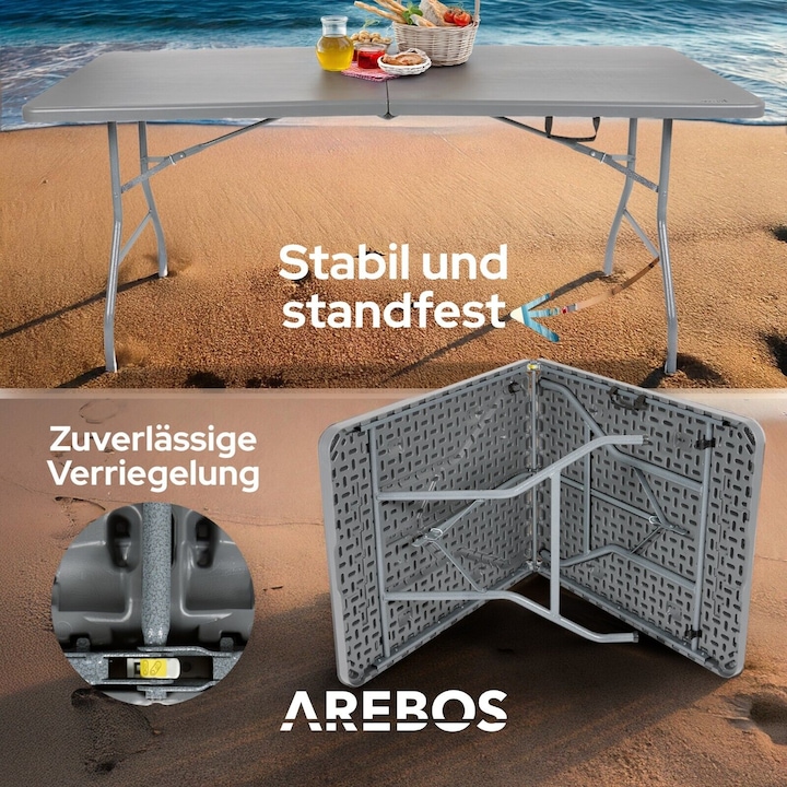 Produktbild Arebos Gartentisch (74 cm)