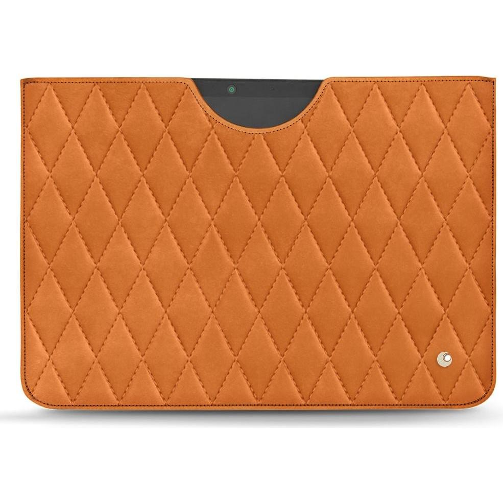 Noreve Lederschutzhülle (Microsoft Surface Pro X), Tablet Hülle, Orange